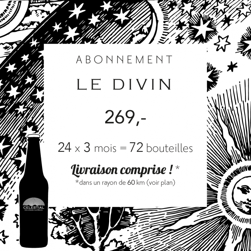 3-month subscription: Le divin