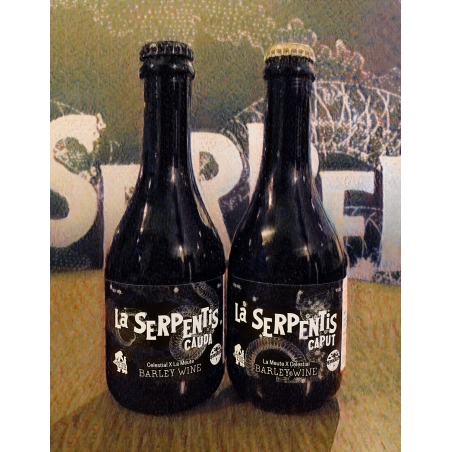 Barley wine Serpentis - Cauda & Caput Box of 6 bottles (33cl each)