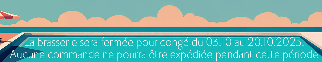 Fermeture pour congé du 3 au 20 octobre